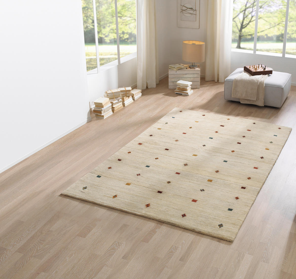 ORIENTALISK MATTA 90/160 cm Mandanas Dream  - cremefärgad, Lifestyle, textil (90/160cm) - Cazaris