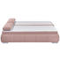 SCHLAFSOFA in Textil, Holzwerkstoff Rosa - Pink/Silberfarben, KONVENTIONELL, Holzwerkstoff/Kunststoff (208/95/105cm) - Carryhome SCHLAFSOFA in Textil, Holzwerkstoff Rosa - Pink/Silberfarben, KONVENTIONELL, Holzwerkstoff/Kunststoff (208/95/105cm) - Carryhome