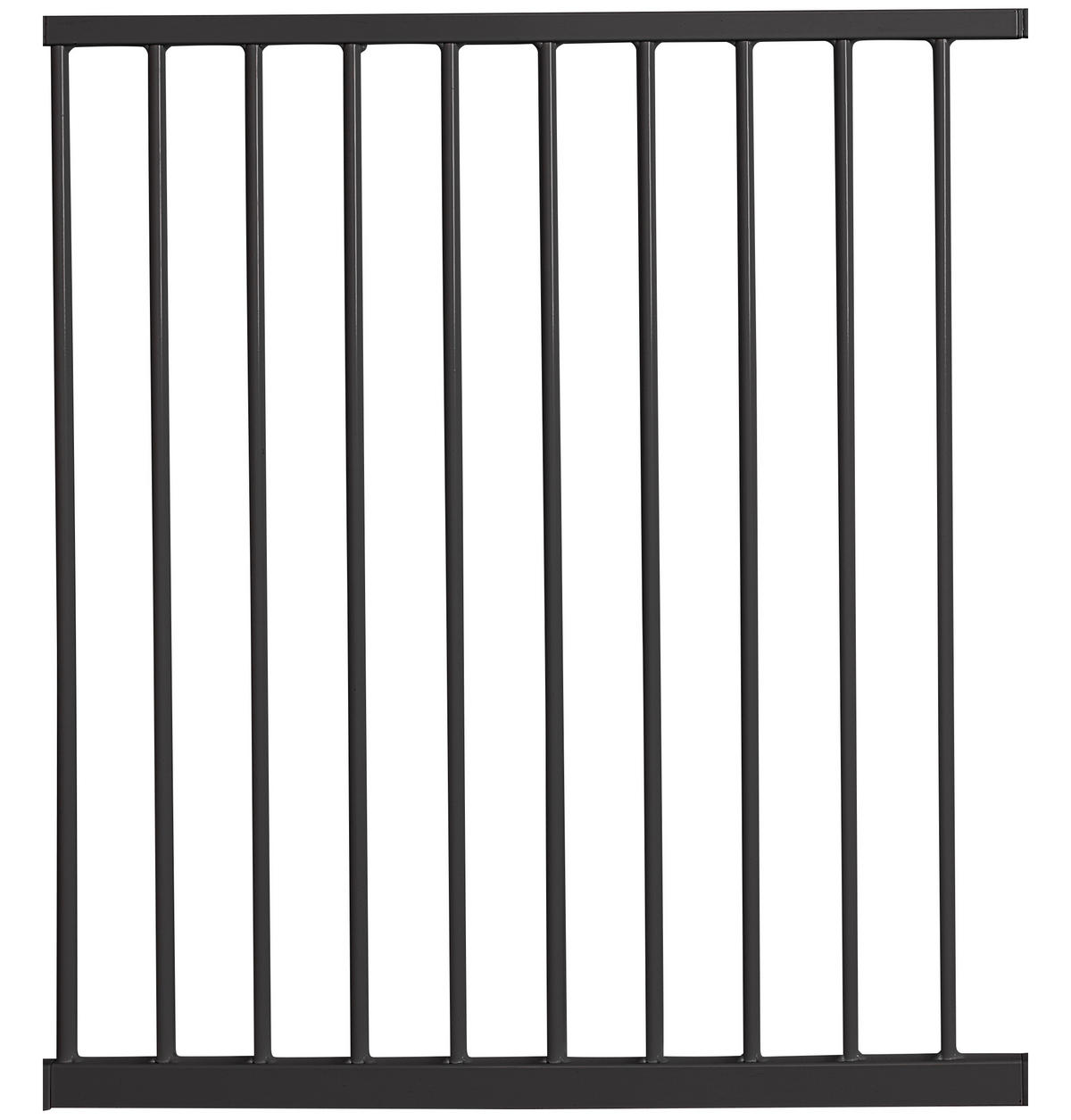 SCHUTZGITTERVERLÄNGERUNG  - Schwarz/Weiß, Basics, Metall (2/64,5/73cm) - Baby Dan