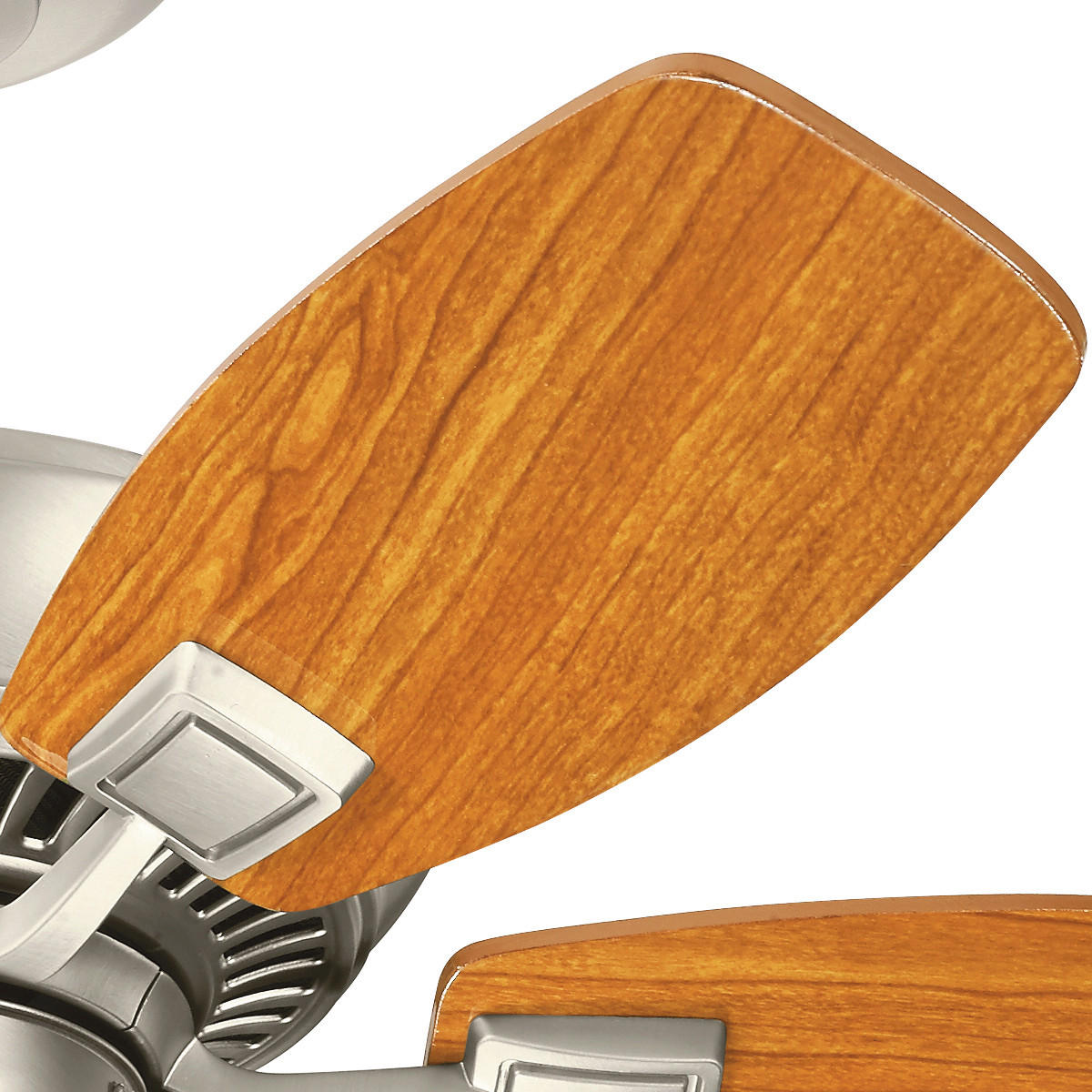 TAKFLÄKT Canfield 76/38 cm  - körsbärsfärgad/valnötsfärgad, Basics, metall/trä (76/38cm) - Elstead Lighting