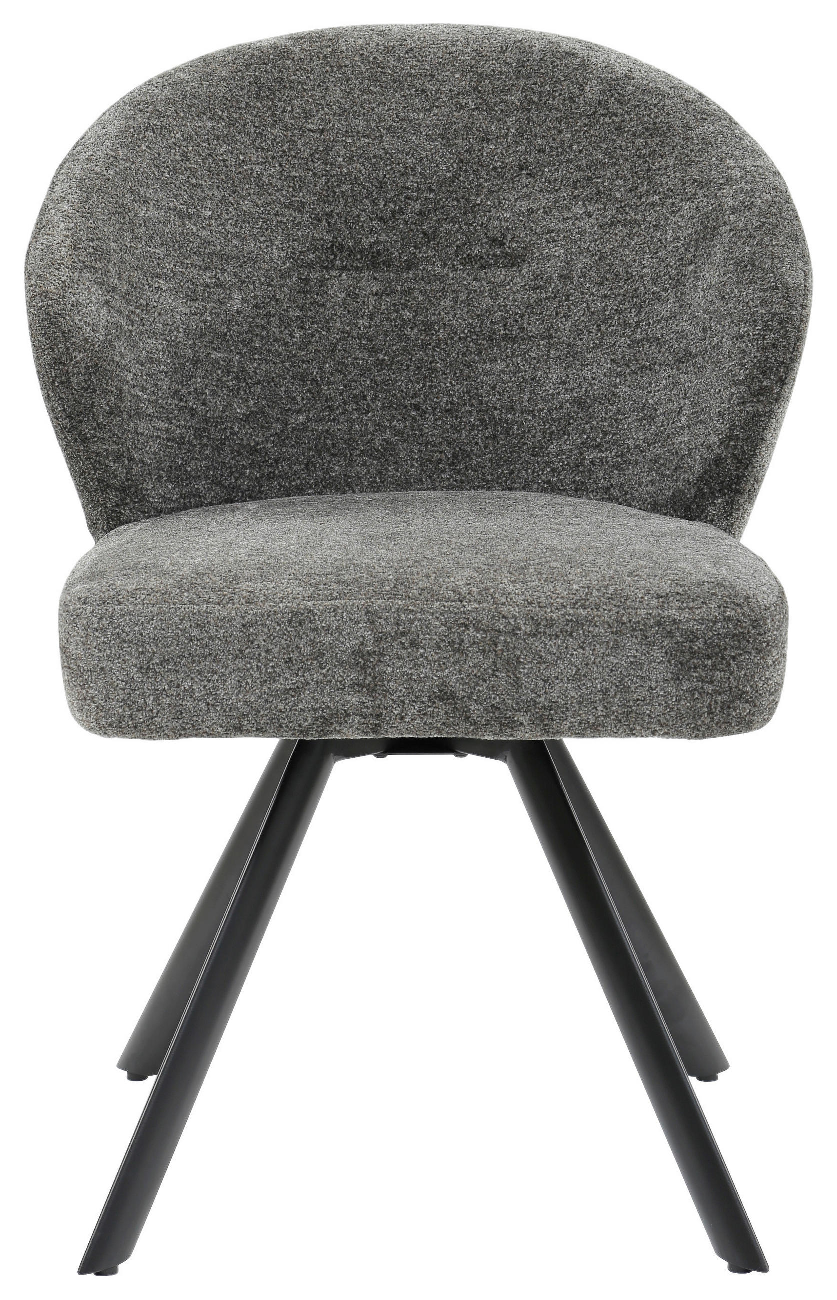 STUHL - Anthrazit/Schwarz, Design, Textil/Metall (57/84/61,5cm) - Carryhome