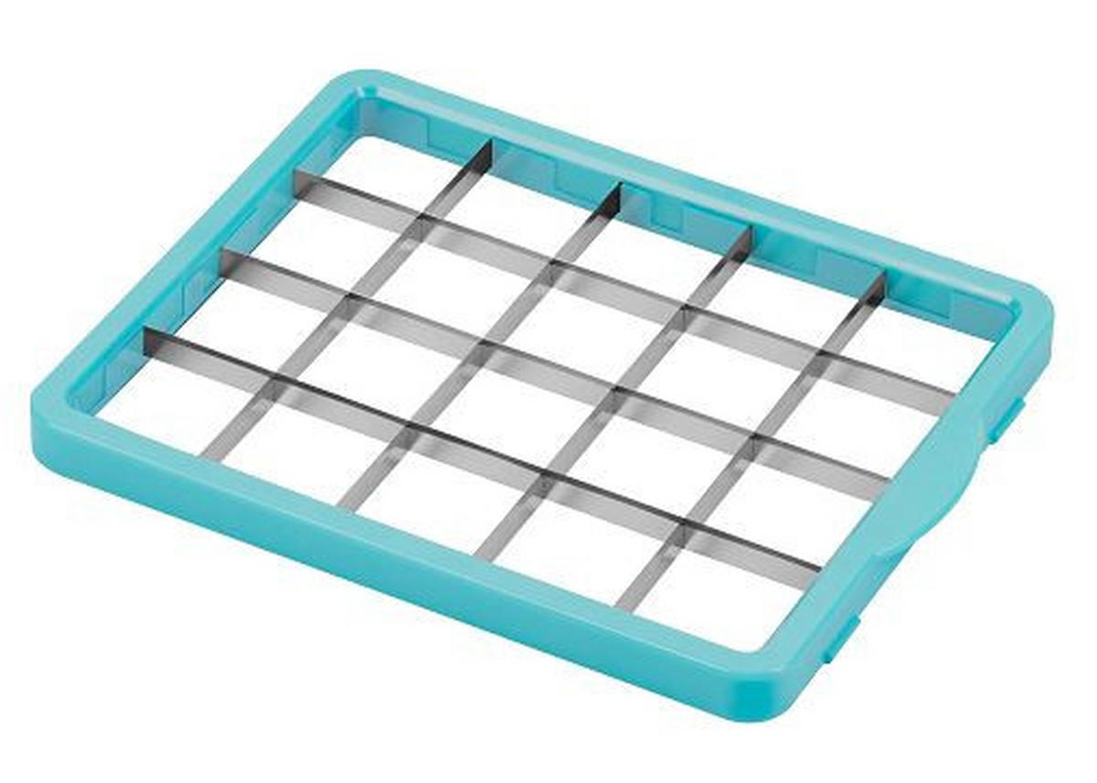 GEMÜSESCHNEIDERSET Nicer Dicer Chef Pro  - Petrol, Basics, Kunststoff/Metall (25/20,5/24,5cm) - Genius