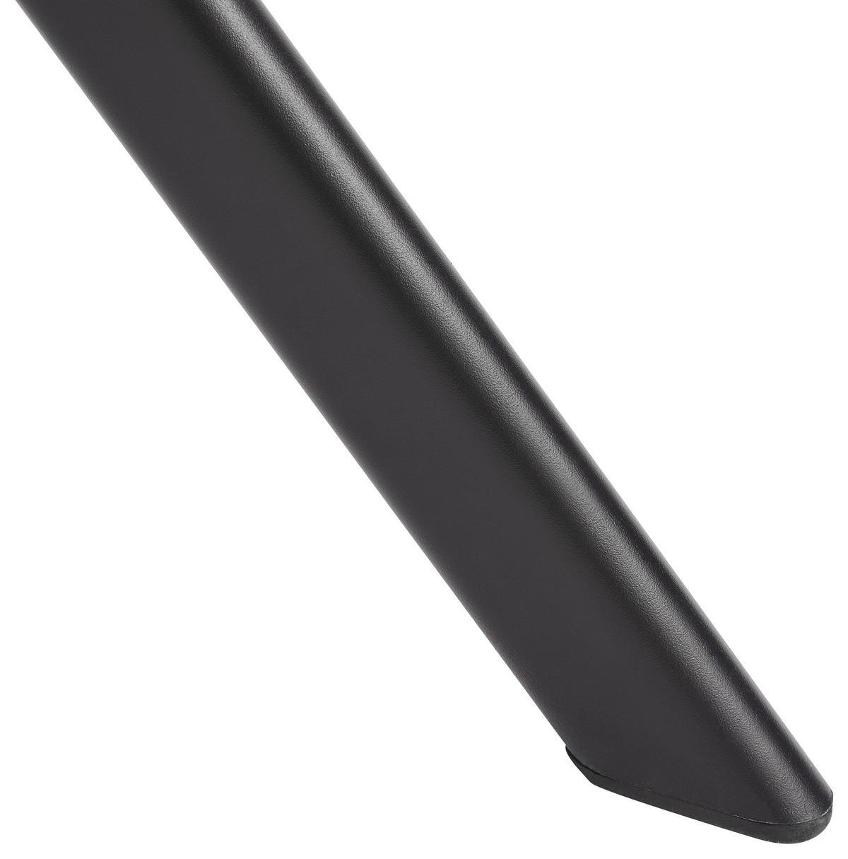 ARMLEHNSTUHL  in Eisen Webstoff, Leinenoptik  - Schwarz/Braun, MODERN, Holz/Textil (61/91/64cm) - Livetastic