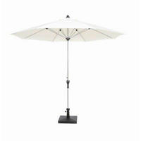SONNENSCHIRM Platinfarben  - Platinfarben/Naturfarben, Basics, Textil/Metall (300cm) - Gardenson