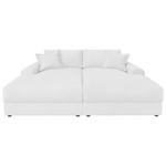 BIGSOFA Cord Perlmutt  - Perlmutt/Schwarz, MODERN, Kunststoff/Textil (234/93/190cm) - Carryhome