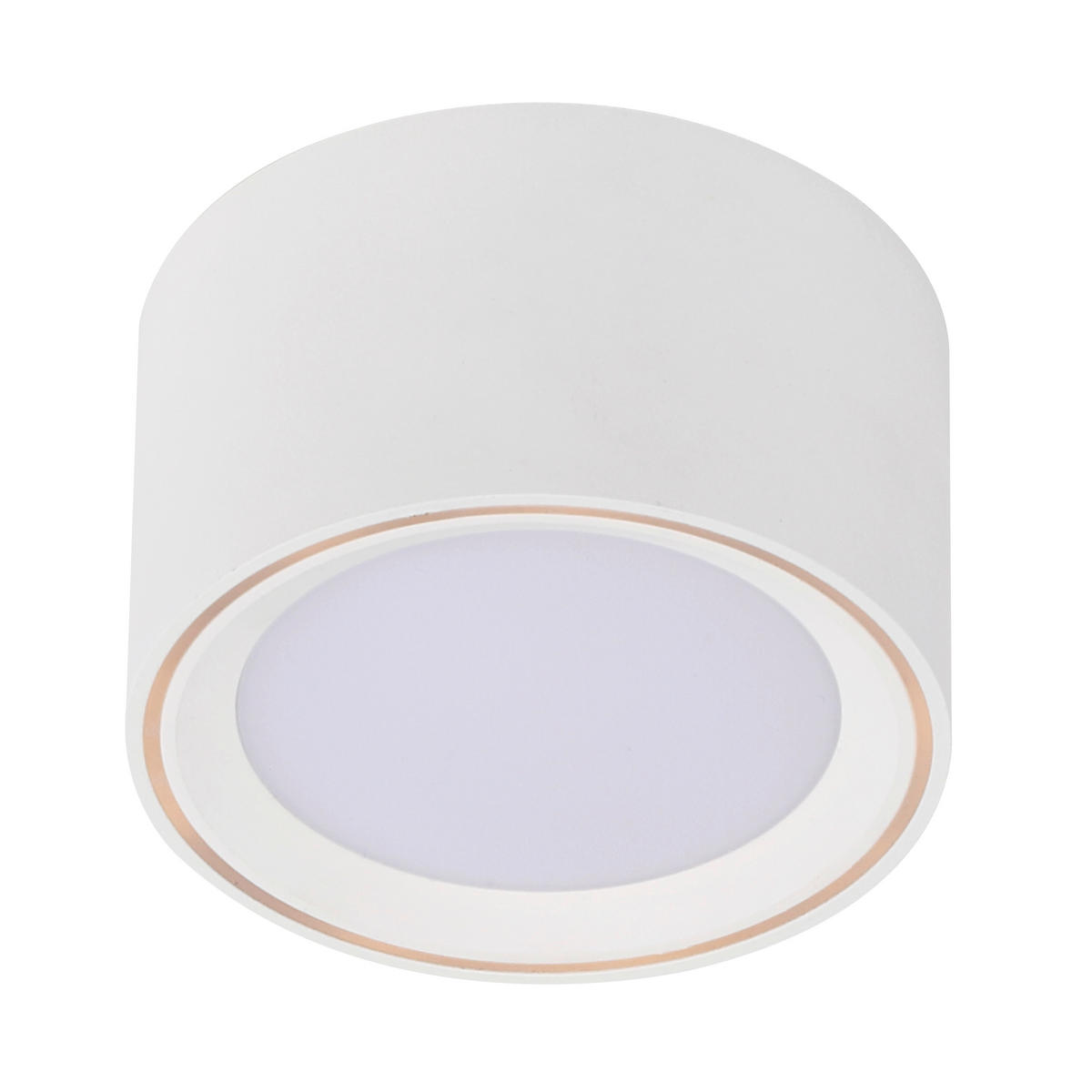 AUFBAULEUCHTE 10/6 cm   - Weiß, Basics, Metall (10/6cm) - Nordlux