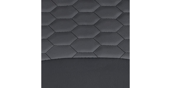GAMINGSTUHL  in Lederlook, Mikrofaser Schwarz  - Schwarz, Design, Kunststoff/Textil (72/128-138/72cm) - Xora