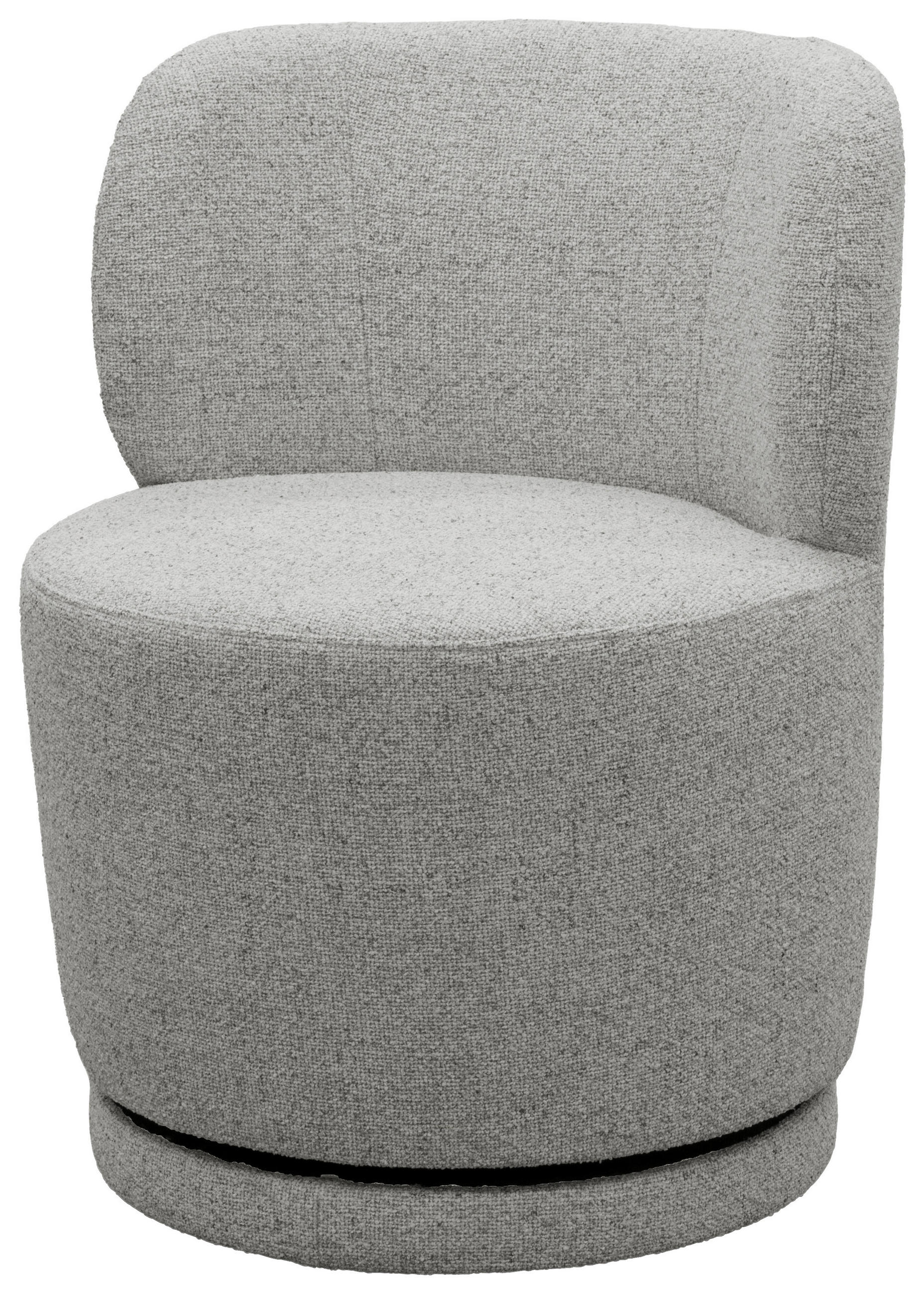 SESSEL in Webstoff Hellgrau  - Beige/Hellgrau, MODERN, Textil (60/74/60cm) - Livetastic