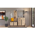 GARDEROBE 4-teilig  in 180/194,5/35 cm  - Schwarz/Eiche Artisan, Basics, Holzwerkstoff (180/194,5/35cm) - Carryhome