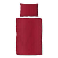 BETTWÄSCHE 2-teilig Damast 140/200 cm  - Weinrot, KONVENTIONELL, Textil (140/200cm) - Dieter Knoll