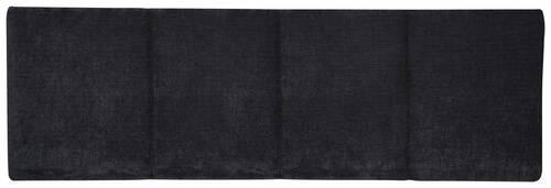 STAURAUMBETT 160/200 cm in Sonoma Eiche - Schwarz/Sonoma Eiche, Design, Holzwerkstoff/Textil (160/200cm) - Xora