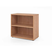 AKTENREGAL Nussbaumfarben  - Nussbaumfarben, Basics, Holzwerkstoff (80/74,8/40cm) - Venda