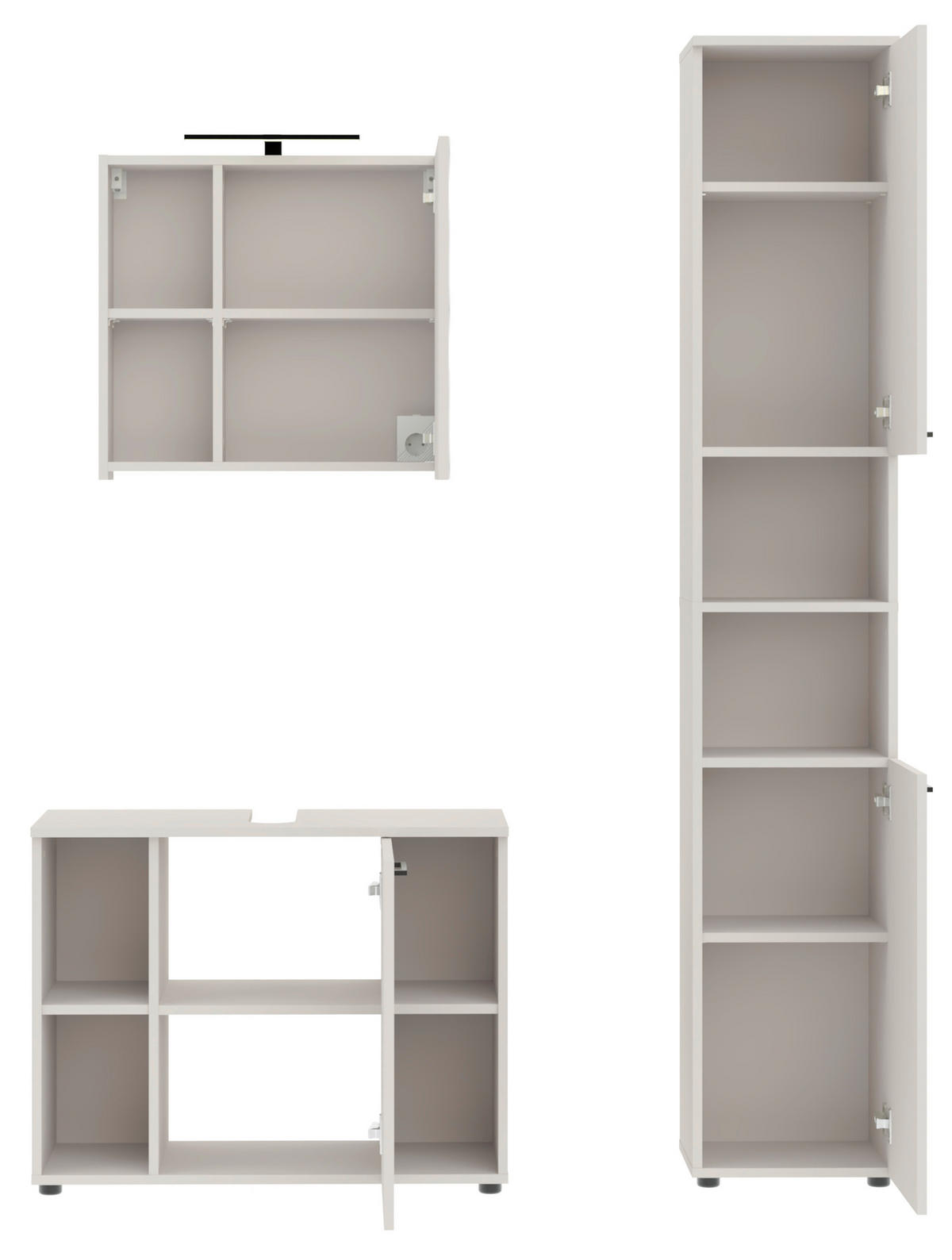 KÚPEĽŇA kašmírová  - čierna/kašmírová, Trend, kov/kompozitné drevo (130cm) - Respekta