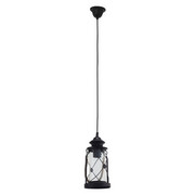 HÄNGELEUCHTE - Schwarz, LIFESTYLE, Glas/Metall (14/110cm) - Marama