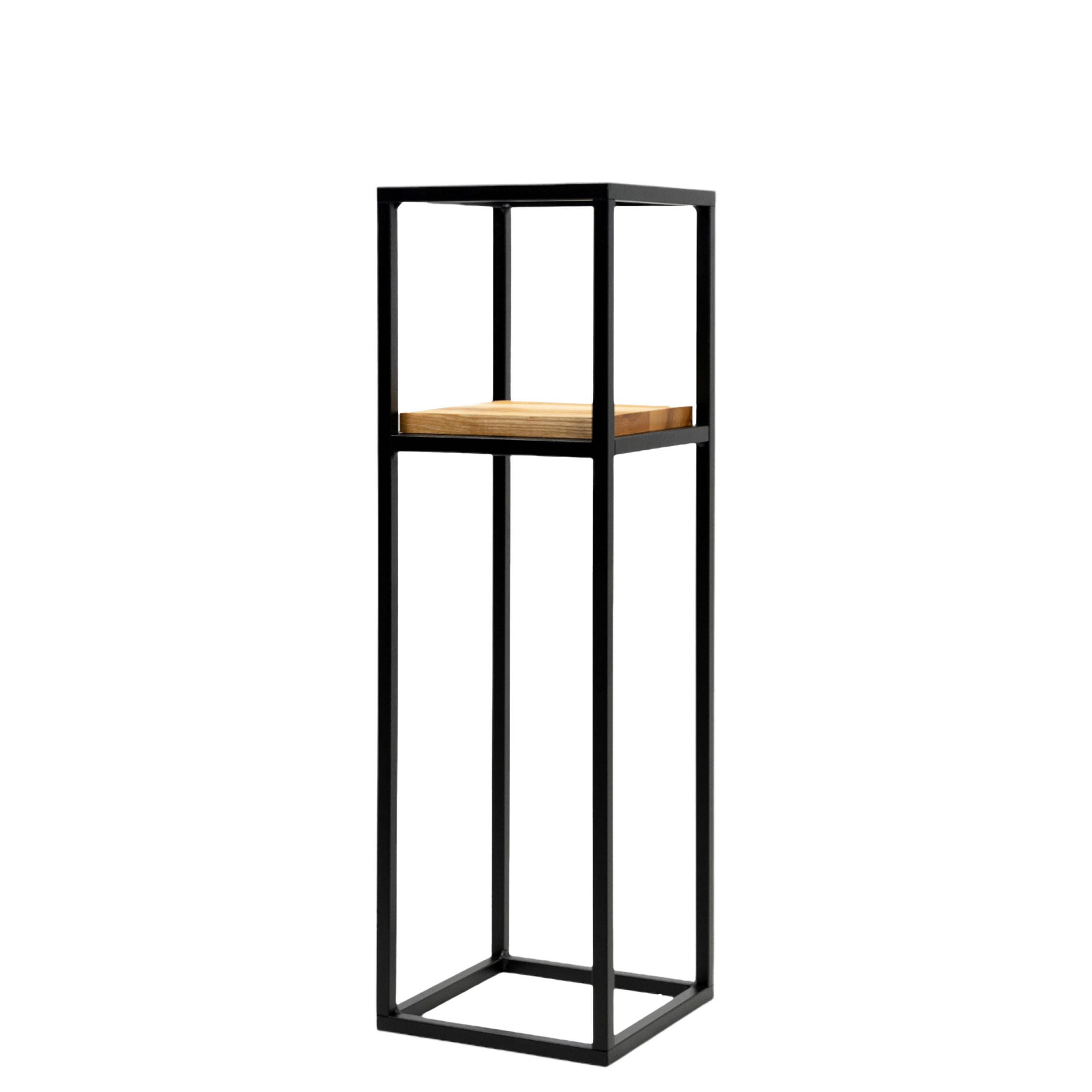 BLUMENSTÄNDER in Metall  - Schwarz, Basics, Metall (23/75/23cm)