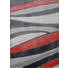 HOCHFLORTEPPICH - Rot/Grau, KONVENTIONELL, Textil (80/150cm) - Novel HOCHFLORTEPPICH - Rot/Grau, KONVENTIONELL, Textil (80/150cm) - Novel