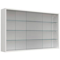 HÄNGEVITRINE in Weiss  - Weiss, Design, Glas/Holzwerkstoff (100/60/15cm) - MID.YOU