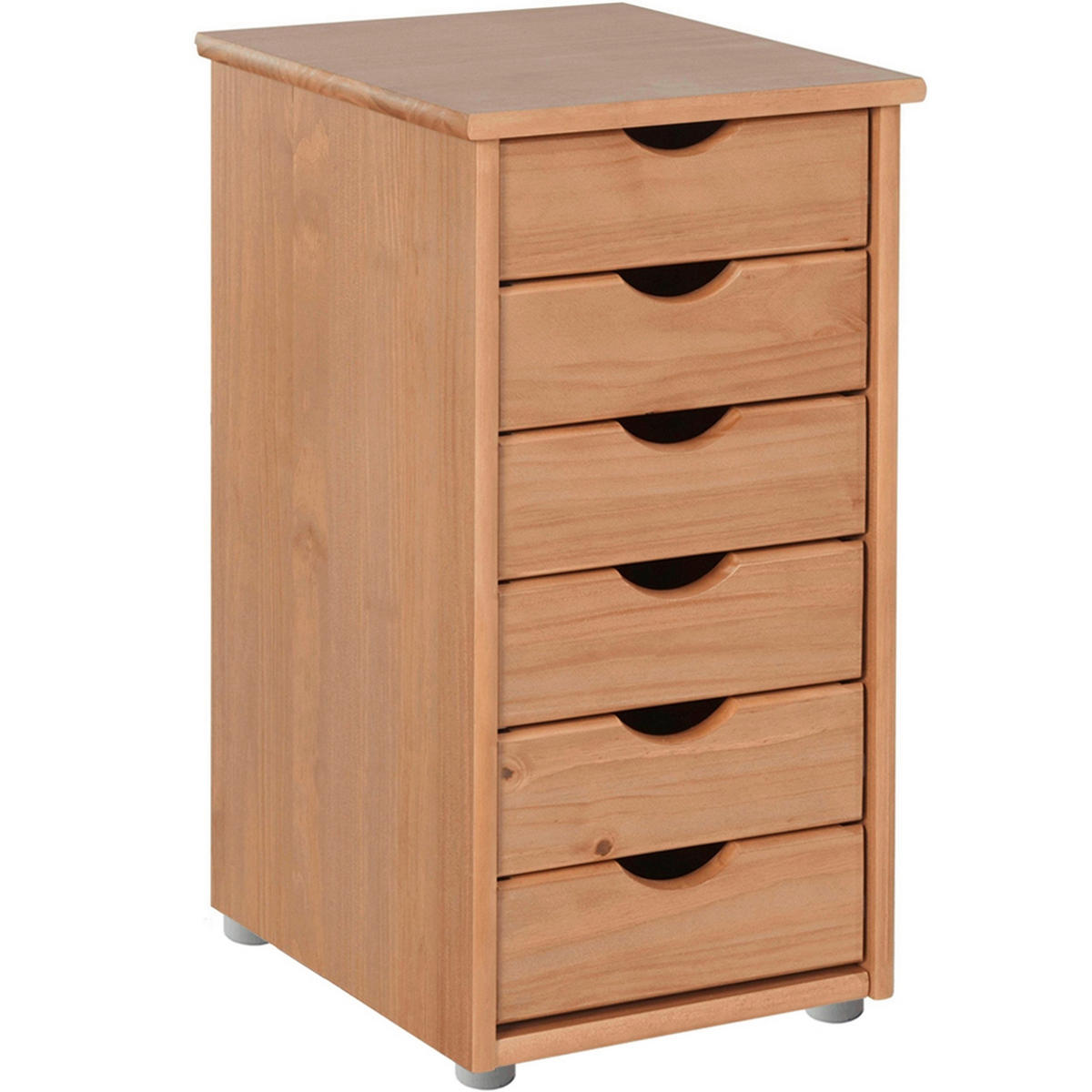 KOMMODE GENOVA, 34/66/39 cm, 6 Schublade(n)  - Naturfarben, Design, Holz/Kunststoff (34/66/39cm) - Livetastic