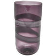 VASE 34.5 cm  - Lila/Weiß, Basics, Glas (16/34,5cm) - Ambia Home