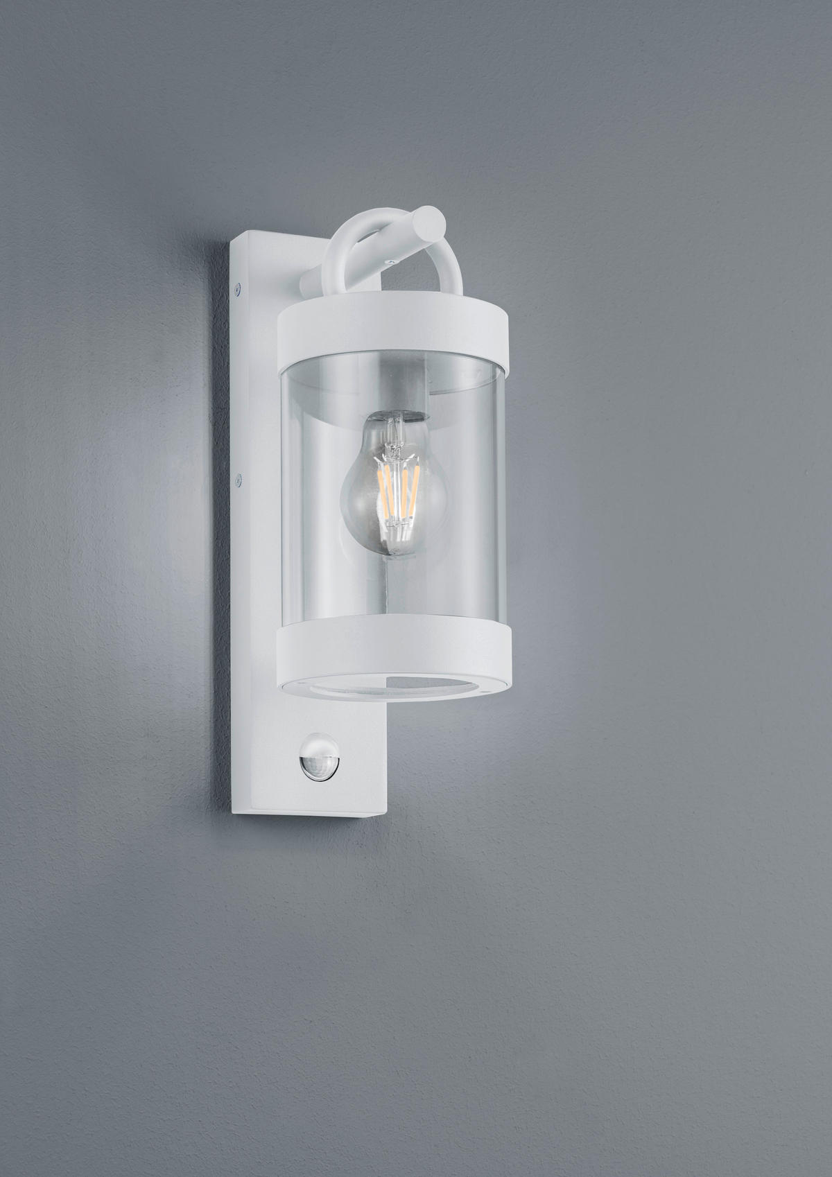 AUßENWANDLEUCHTE   - Weiß, Basics, Metall (12,5/33/18,6cm) - Trio Leuchten