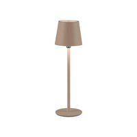 LED-TISCHLEUCHTE Boteria 11/11/37 cm   - Sandfarben, MODERN, Kunststoff/Metall (11/11/37cm)