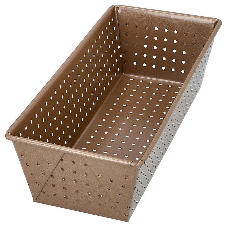 BROTBACKFORM  - Goldfarben, Basics, Metall (25,5/11,5/7,5cm) - Birkmann