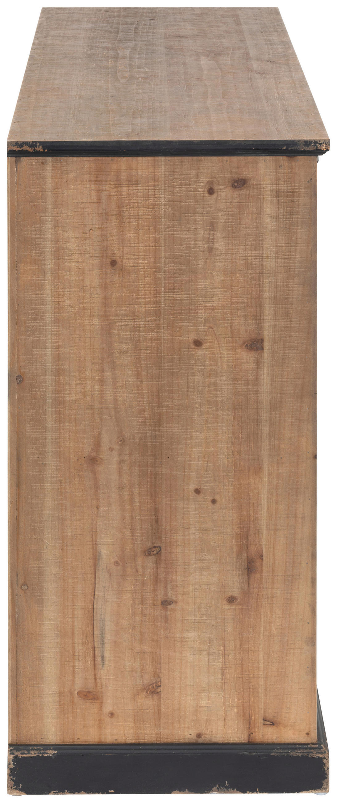 HIGHBOARD  in 120/86/40 cm  - Schwarz/Naturfarben, LIFESTYLE, Holz/Holzwerkstoff (120/86/40cm) - Livetastic