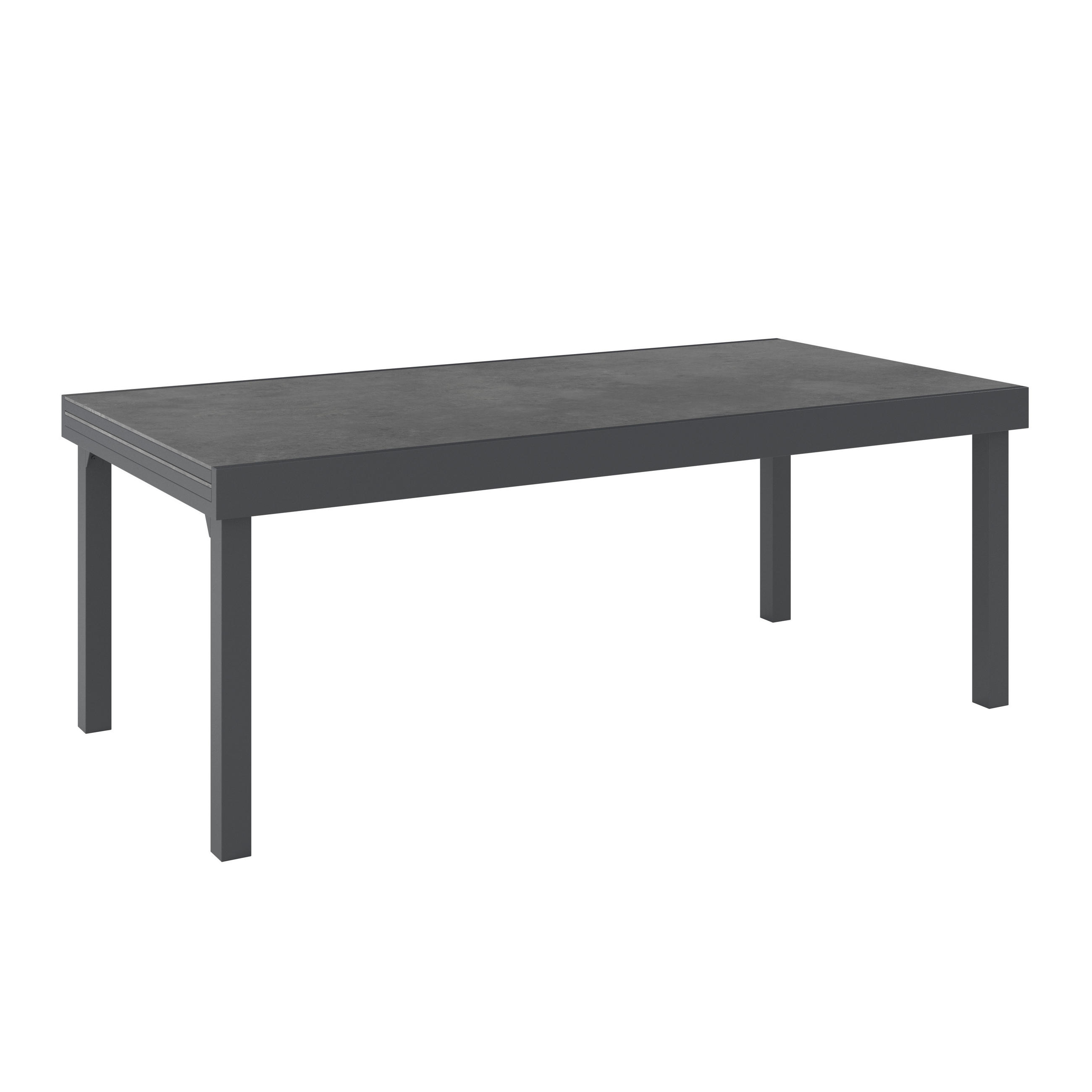 Ambia Garden ZAHRADNÍ STŮL, kov, plast, 200/320/75/100 cm