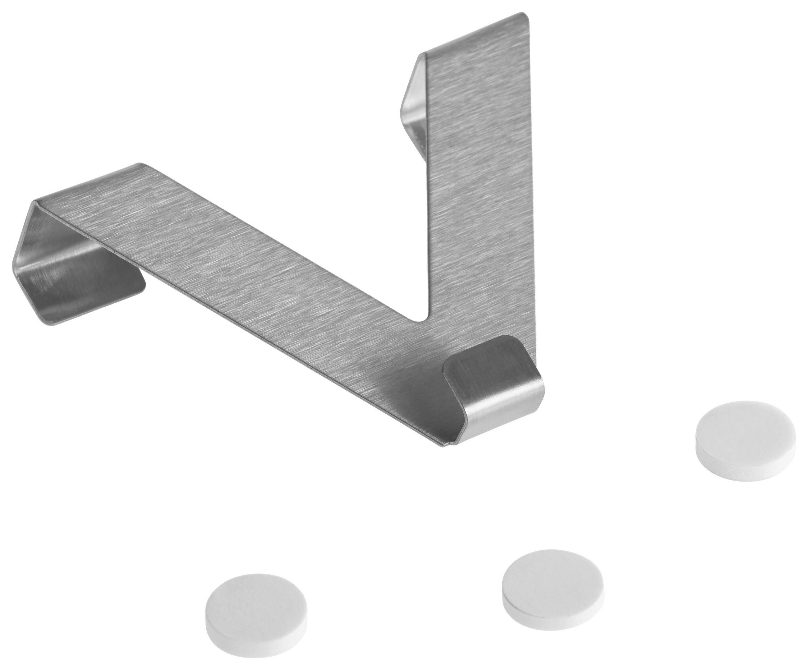 Novel Raffhaken Silber 9.5x7x2 cm
