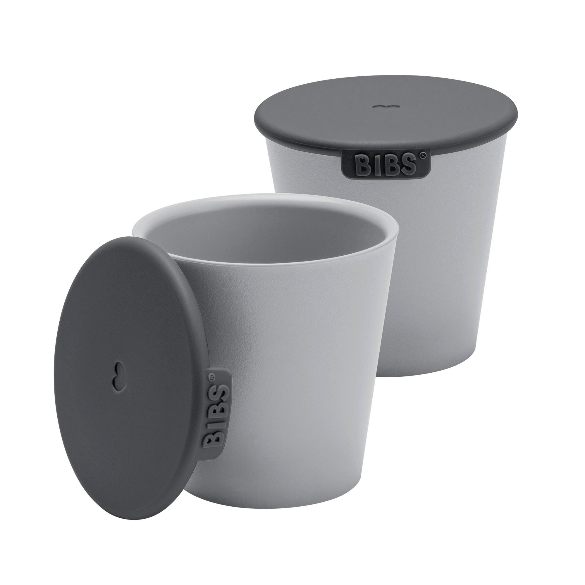 KINDERBECHER  - Hellblau, Design, Kunststoff (7,7/16,6/7,8cm)
