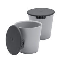 KINDERBECHER  - Hellblau, Design, Kunststoff (7,7/16,6/7,8cm)