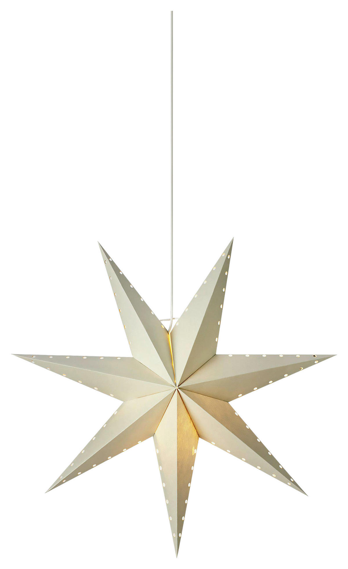 DEKOSTERN  - Grau, Basics, Papier (45/45/16cm) - Markslöjd