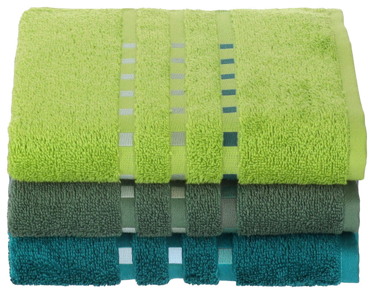 PEŠKIR ZA RUKE  zelena 100/50 cm  - zelena, Osnovno, tekstil (100/50cm) - Esposa