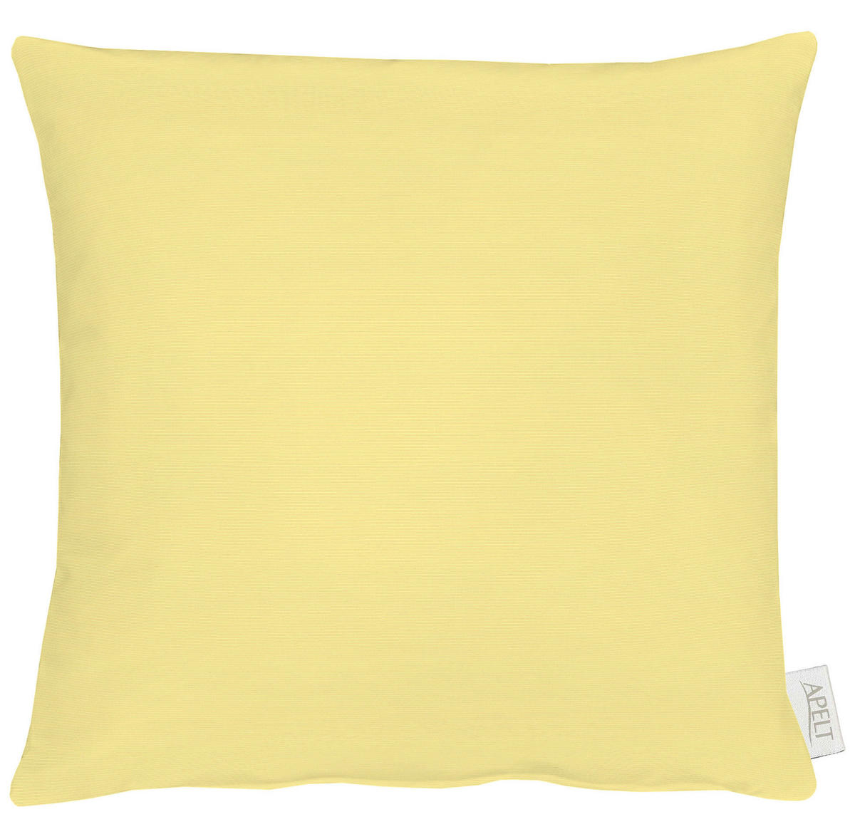 ZIERKISSEN 39/39 cm  - Gelb, Basics, Textil (39/39cm) - Apelt