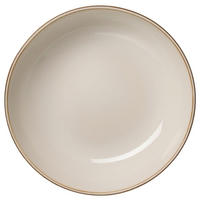 DJUP TALLRIK  - cremefärgad, keramik (20/20/4cm) - Ritzenhoff