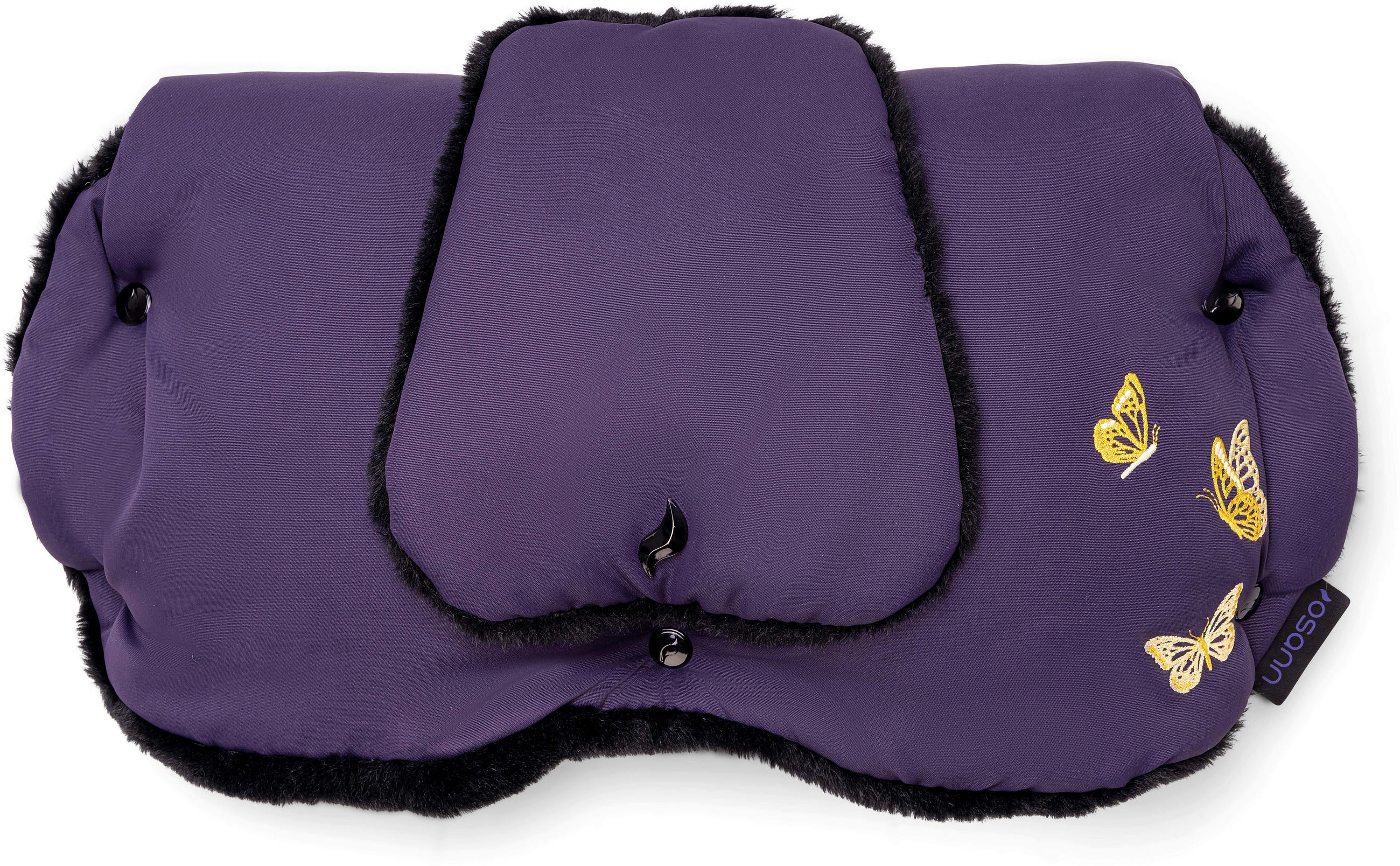 HANDMUFF Blackberry - Lila/Violett, Basics, Textil (7/27/47cm) - Osann