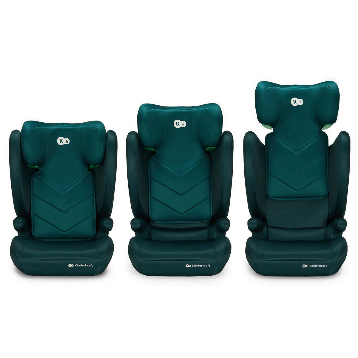 KINDERAUTOSITZ i-Spark  - Dunkelgrün, Basics (44/79/39cm) - kinderkraft