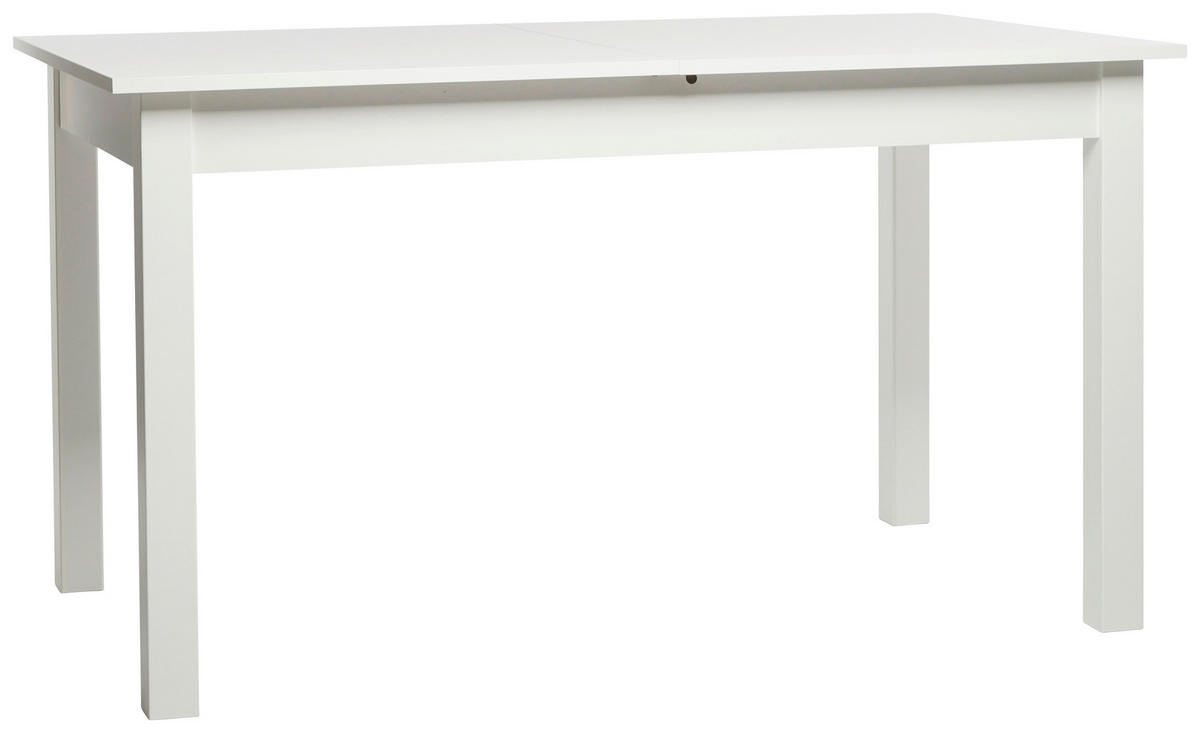 ESSTISCH in Holzwerkstoff 140/80/76,5 cm  - Weiss, Design, Holzwerkstoff (140/80/76,5cm) - MID.YOU