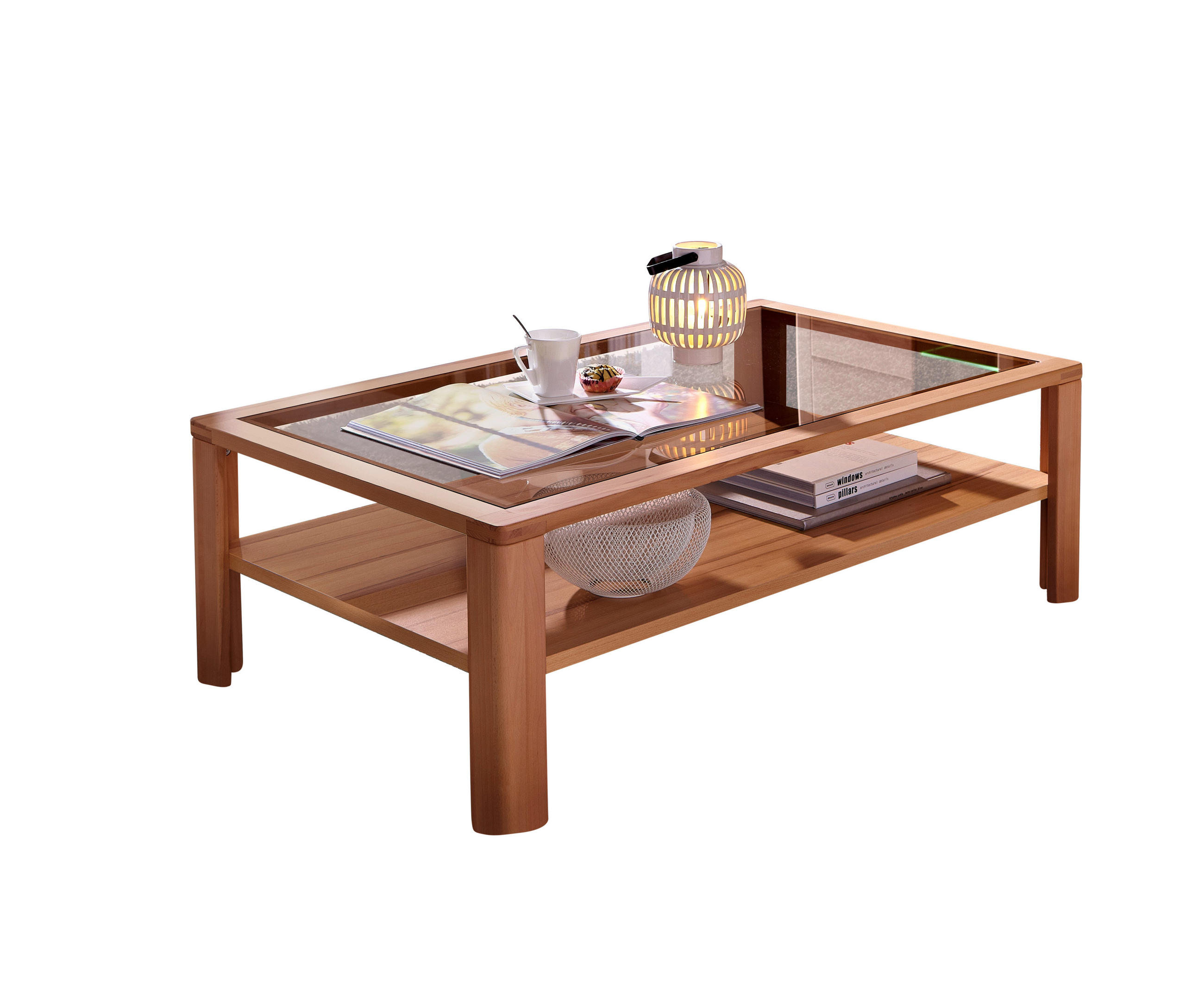 Carryhome Couchtisch In Holz Glas 1 70 40 Cm Online Kaufen Xxxlutz At