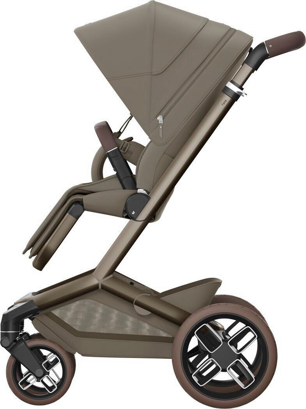 KINDERWAGEN  Fame  Oak Truffle  - Braun, Basics, Textil (61,5/98-110/86,5-95,5cm) - Maxi-Cosi