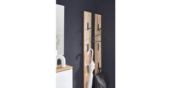 GARDEROBENPANEEL in 15/170/3 cm - Eichefarben, MODERN, Holzwerkstoff (15/170/3cm) - Voleo
