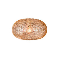 DECKENLEUCHTE  50/23 cm    - Naturfarben, Basics, Naturmaterialien (50/23cm) - Good & Mojo