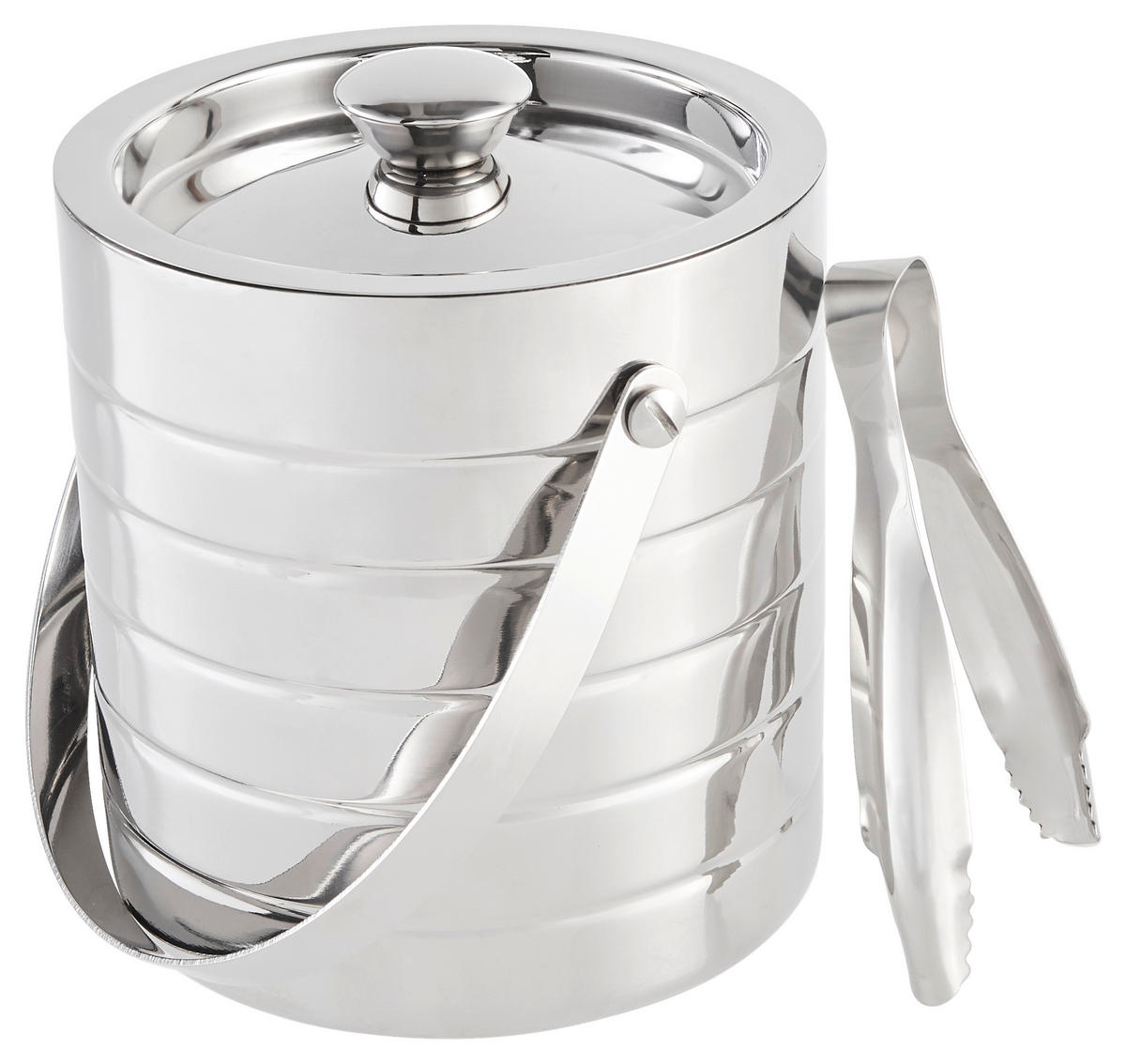 Găleată Pentru Gheață - culoare inox, Trend, metal (15/18cm) - Novel