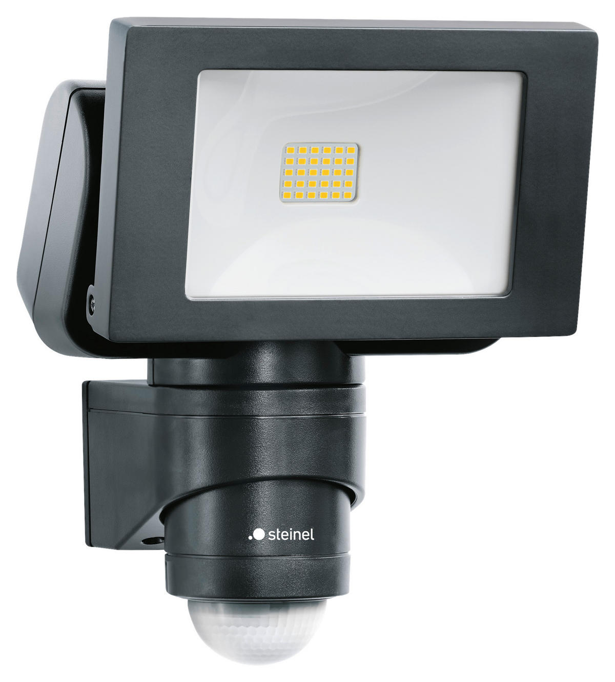 LED-STRAHLER 17,6/15,5/21 cm   - Schwarz, Design, Metall (17,6/15,5/21cm) - Steinel