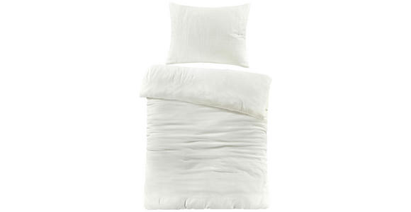 WENDEBETTWÄSCHE Renforcé, Musselin 140/200 cm  - Perlmutt, Basics, Textil (140/200cm) - Novel