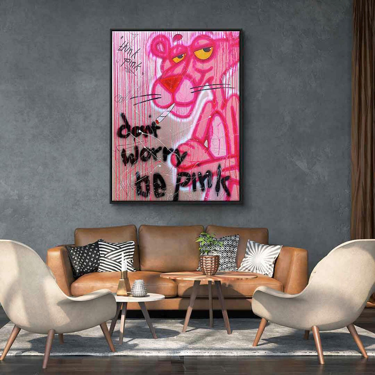 KUNSTDRUCK  - Multicolor, Basics, Holz (200x150cm)