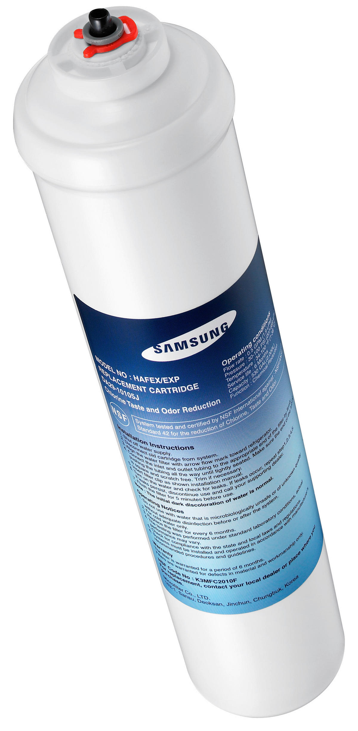 FILTERKARTUSCHE   - Basics, Kunststoff (8/3,6/8cm) - Samsung
