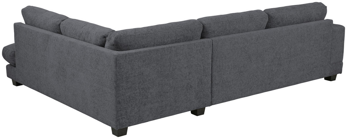 SOFFA i blå  - blå/svart, Design, textil/plast (285/203cm) - Pure Home Comfort