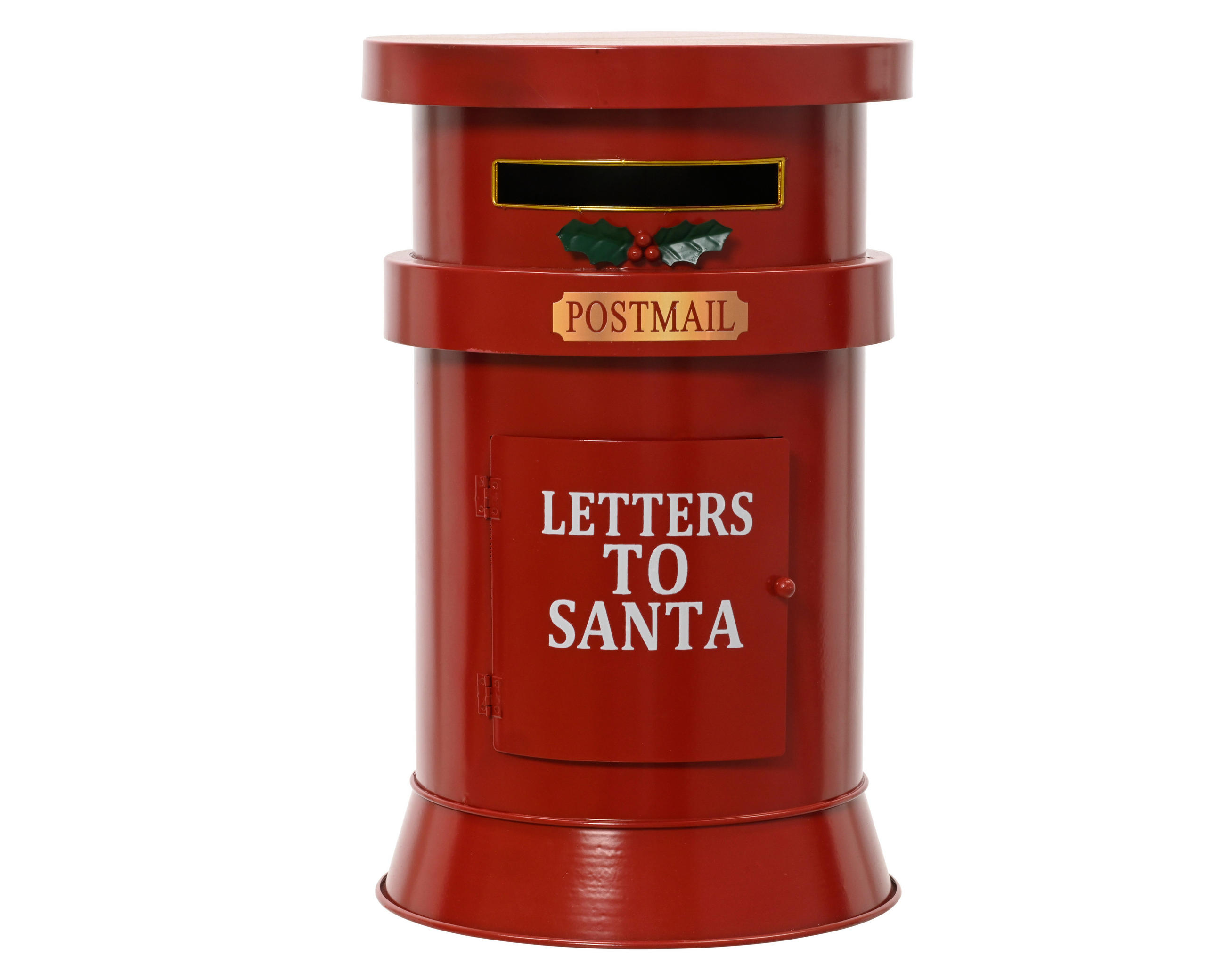 BRIEFKASTEN  - Rot, LIFESTYLE, Metall (24/24cm)