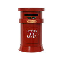 BRIEFKASTEN  - Rot, LIFESTYLE, Metall (24/24cm)